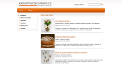 Desktop Screenshot of kreativnitechniky.cz